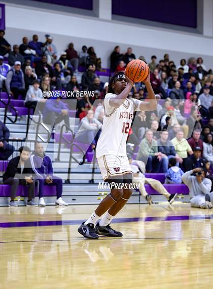Thumbnail 3 in Grand Oaks vs Cypress Woods (UIL 6A D1 Basketball Area Playoffs) photogallery.