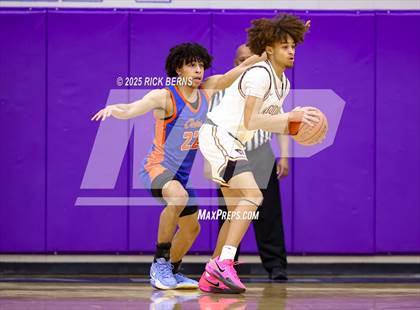 Thumbnail 1 in Grand Oaks vs Cypress Woods (UIL 6A D1 Basketball Area Playoffs) photogallery.