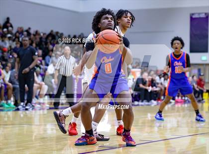 Thumbnail 3 in Grand Oaks vs Cypress Woods (UIL 6A D1 Basketball Area Playoffs) photogallery.