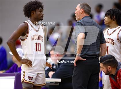 Thumbnail 1 in Grand Oaks vs Cypress Woods (UIL 6A D1 Basketball Area Playoffs) photogallery.
