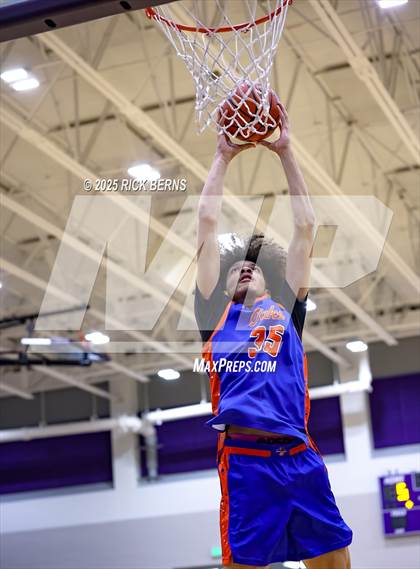Thumbnail 1 in Grand Oaks vs Cypress Woods (UIL 6A D1 Basketball Area Playoffs) photogallery.