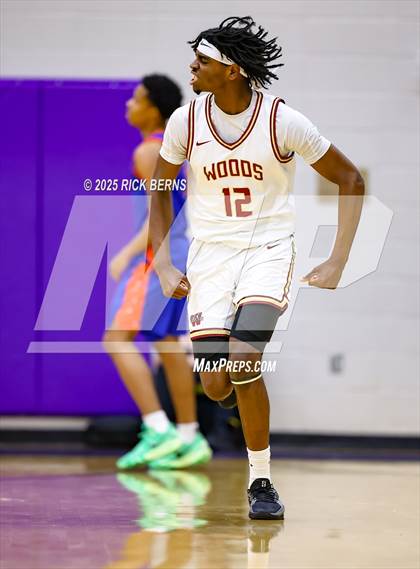 Thumbnail 1 in Grand Oaks vs Cypress Woods (UIL 6A D1 Basketball Area Playoffs) photogallery.