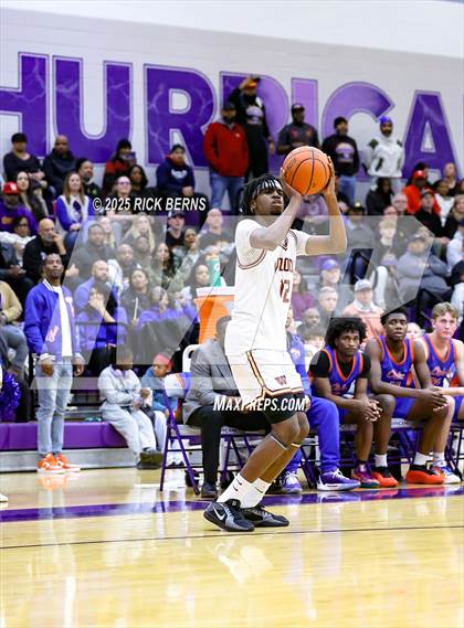 Thumbnail 2 in Grand Oaks vs Cypress Woods (UIL 6A D1 Basketball Area Playoffs) photogallery.
