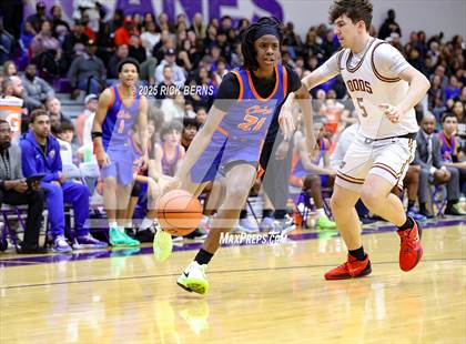 Thumbnail 1 in Grand Oaks vs Cypress Woods (UIL 6A D1 Basketball Area Playoffs) photogallery.