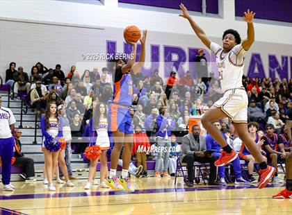 Thumbnail 3 in Grand Oaks vs Cypress Woods (UIL 6A D1 Basketball Area Playoffs) photogallery.