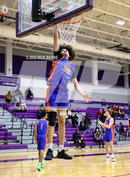 Thumbnail 2 in Grand Oaks vs Cypress Woods (UIL 6A D1 Basketball Area Playoffs) photogallery.
