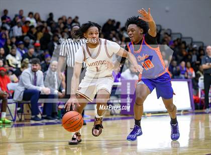 Thumbnail 2 in Grand Oaks vs Cypress Woods (UIL 6A D1 Basketball Area Playoffs) photogallery.