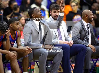 Thumbnail 3 in Grand Oaks vs Cypress Woods (UIL 6A D1 Basketball Area Playoffs) photogallery.