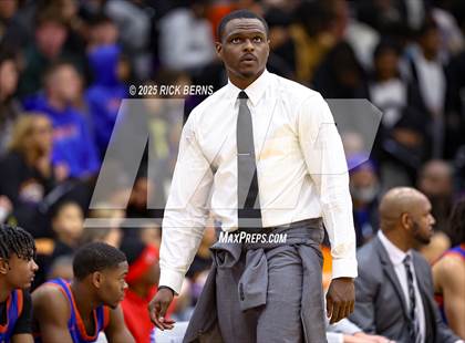 Thumbnail 3 in Grand Oaks vs Cypress Woods (UIL 6A D1 Basketball Area Playoffs) photogallery.