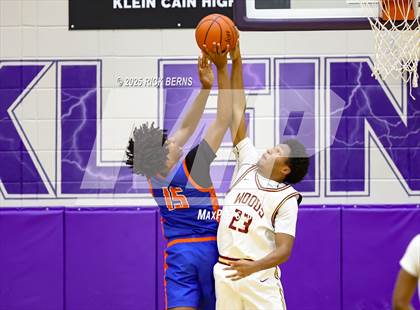Thumbnail 1 in Grand Oaks vs Cypress Woods (UIL 6A D1 Basketball Area Playoffs) photogallery.