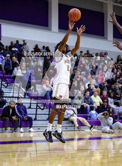 Thumbnail 1 in Grand Oaks vs Cypress Woods (UIL 6A D1 Basketball Area Playoffs) photogallery.