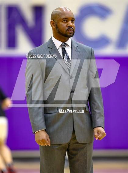 Thumbnail 1 in Grand Oaks vs Cypress Woods (UIL 6A D1 Basketball Area Playoffs) photogallery.