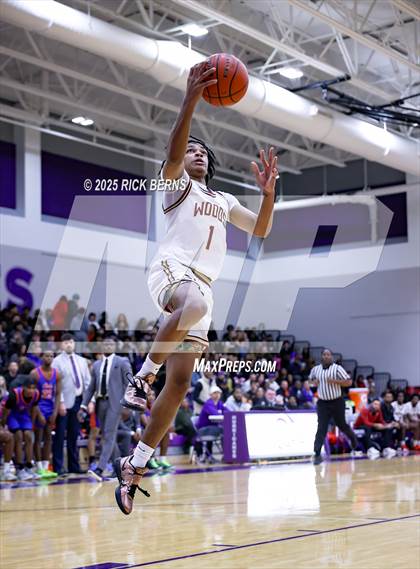 Thumbnail 2 in Grand Oaks vs Cypress Woods (UIL 6A D1 Basketball Area Playoffs) photogallery.