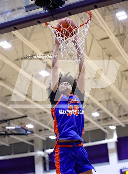 Thumbnail 2 in Grand Oaks vs Cypress Woods (UIL 6A D1 Basketball Area Playoffs) photogallery.