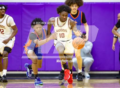 Thumbnail 1 in Grand Oaks vs Cypress Woods (UIL 6A D1 Basketball Area Playoffs) photogallery.