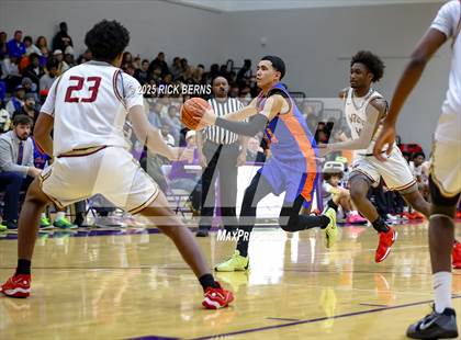 Thumbnail 2 in Grand Oaks vs Cypress Woods (UIL 6A D1 Basketball Area Playoffs) photogallery.