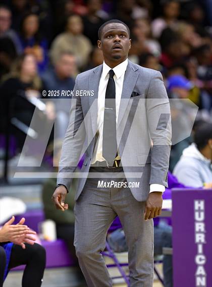 Thumbnail 2 in Grand Oaks vs Cypress Woods (UIL 6A D1 Basketball Area Playoffs) photogallery.