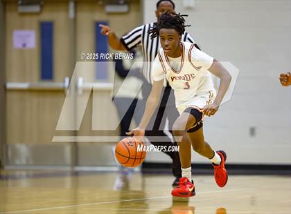Thumbnail 3 in Grand Oaks vs Cypress Woods (UIL 6A D1 Basketball Area Playoffs) photogallery.