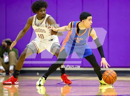Thumbnail 1 in Grand Oaks vs Cypress Woods (UIL 6A D1 Basketball Area Playoffs) photogallery.