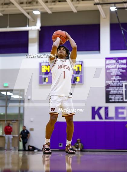 Thumbnail 1 in Grand Oaks vs Cypress Woods (UIL 6A D1 Basketball Area Playoffs) photogallery.