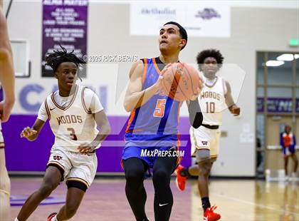 Thumbnail 3 in Grand Oaks vs Cypress Woods (UIL 6A D1 Basketball Area Playoffs) photogallery.