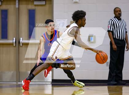 Thumbnail 3 in Grand Oaks vs Cypress Woods (UIL 6A D1 Basketball Area Playoffs) photogallery.