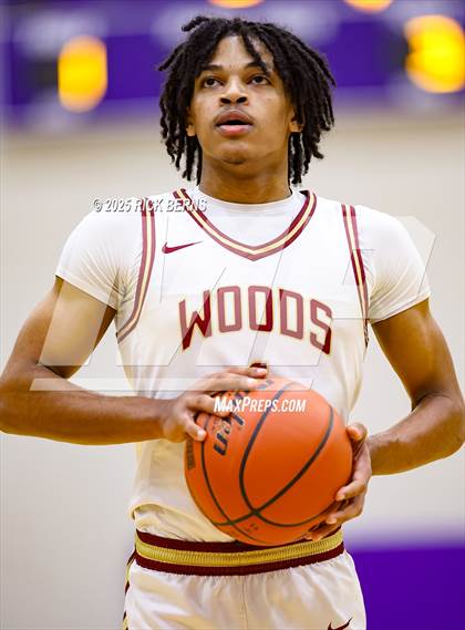 Thumbnail 1 in Grand Oaks vs Cypress Woods (UIL 6A D1 Basketball Area Playoffs) photogallery.