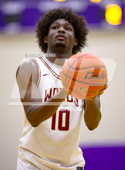 Thumbnail 3 in Grand Oaks vs Cypress Woods (UIL 6A D1 Basketball Area Playoffs) photogallery.