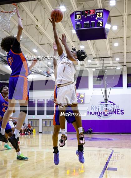Thumbnail 1 in Grand Oaks vs Cypress Woods (UIL 6A D1 Basketball Area Playoffs) photogallery.
