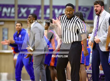Thumbnail 3 in Grand Oaks vs Cypress Woods (UIL 6A D1 Basketball Area Playoffs) photogallery.