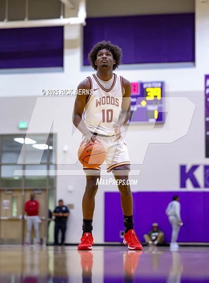 Thumbnail 3 in Grand Oaks vs Cypress Woods (UIL 6A D1 Basketball Area Playoffs) photogallery.