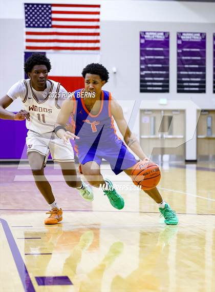 Thumbnail 3 in Grand Oaks vs Cypress Woods (UIL 6A D1 Basketball Area Playoffs) photogallery.