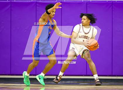 Thumbnail 3 in Grand Oaks vs Cypress Woods (UIL 6A D1 Basketball Area Playoffs) photogallery.