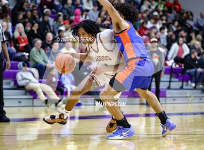 Thumbnail 1 in Grand Oaks vs Cypress Woods (UIL 6A D1 Basketball Area Playoffs) photogallery.
