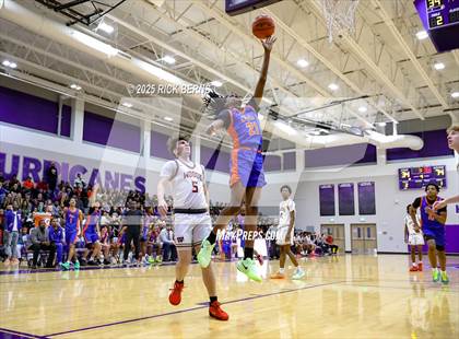 Thumbnail 1 in Grand Oaks vs Cypress Woods (UIL 6A D1 Basketball Area Playoffs) photogallery.