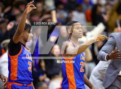 Thumbnail 1 in Grand Oaks vs Cypress Woods (UIL 6A D1 Basketball Area Playoffs) photogallery.
