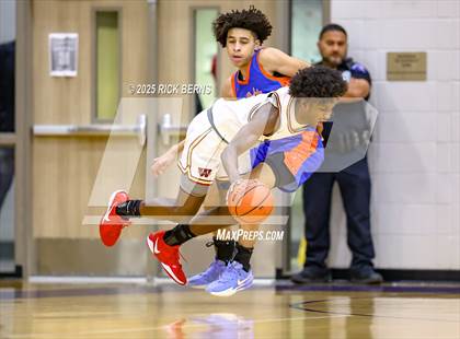 Thumbnail 3 in Grand Oaks vs Cypress Woods (UIL 6A D1 Basketball Area Playoffs) photogallery.