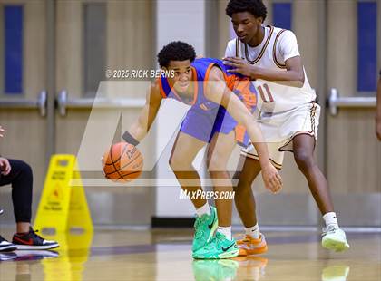 Thumbnail 1 in Grand Oaks vs Cypress Woods (UIL 6A D1 Basketball Area Playoffs) photogallery.