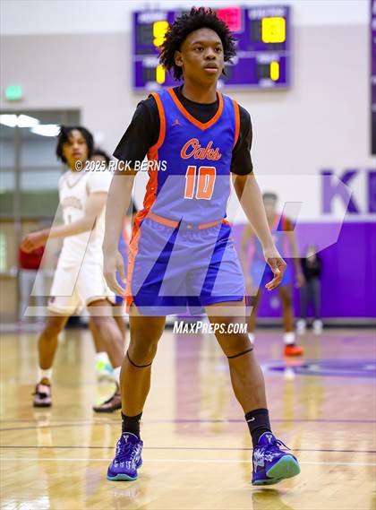 Thumbnail 1 in Grand Oaks vs Cypress Woods (UIL 6A D1 Basketball Area Playoffs) photogallery.