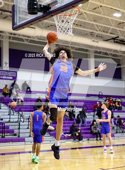 Thumbnail 1 in Grand Oaks vs Cypress Woods (UIL 6A D1 Basketball Area Playoffs) photogallery.