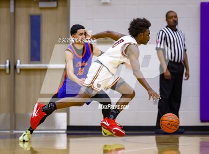 Thumbnail 1 in Grand Oaks vs Cypress Woods (UIL 6A D1 Basketball Area Playoffs) photogallery.