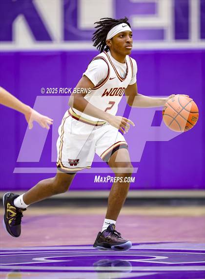 Thumbnail 2 in Grand Oaks vs Cypress Woods (UIL 6A D1 Basketball Area Playoffs) photogallery.