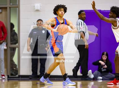 Thumbnail 3 in Grand Oaks vs Cypress Woods (UIL 6A D1 Basketball Area Playoffs) photogallery.