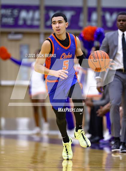 Thumbnail 1 in Grand Oaks vs Cypress Woods (UIL 6A D1 Basketball Area Playoffs) photogallery.