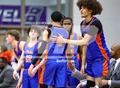 Thumbnail 1 in Grand Oaks vs Cypress Woods (UIL 6A D1 Basketball Area Playoffs) photogallery.