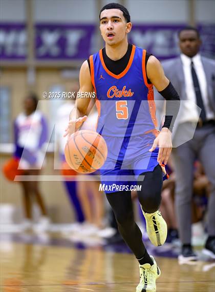Thumbnail 1 in Grand Oaks vs Cypress Woods (UIL 6A D1 Basketball Area Playoffs) photogallery.