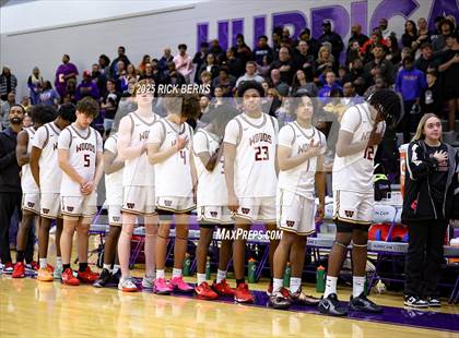 Thumbnail 1 in Grand Oaks vs Cypress Woods (UIL 6A D1 Basketball Area Playoffs) photogallery.