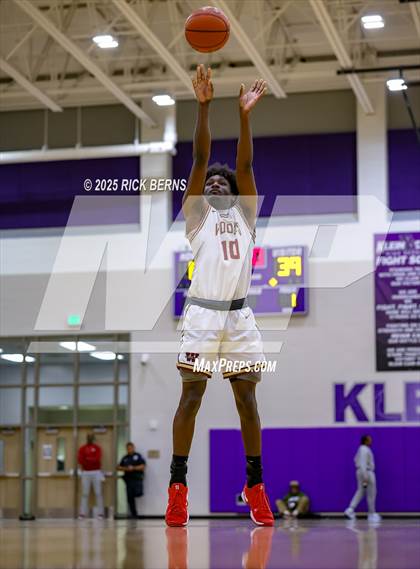 Thumbnail 1 in Grand Oaks vs Cypress Woods (UIL 6A D1 Basketball Area Playoffs) photogallery.