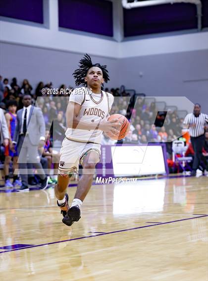 Thumbnail 3 in Grand Oaks vs Cypress Woods (UIL 6A D1 Basketball Area Playoffs) photogallery.