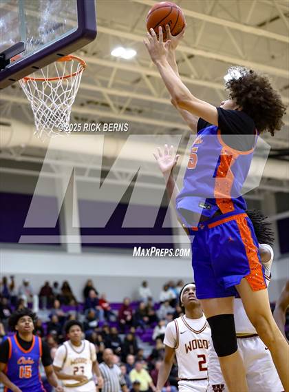 Thumbnail 1 in Grand Oaks vs Cypress Woods (UIL 6A D1 Basketball Area Playoffs) photogallery.